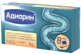 Адиарин желатина таннат защита кишечника